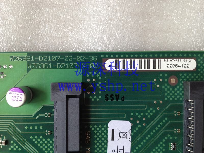 上海源深科技 Shanghai   FUJITSU PRIMEGRY TX200S3  Raid card D2107-A11 GS2 W26361-D2107-Z2-02-36 X-02 高清图片