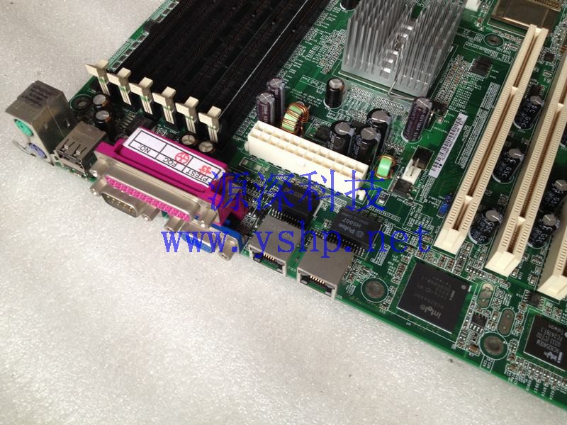 上海源深科技 Shanghai   ASUS 华硕 双路 XEON 604mainboard PU-DLS REV. 1.03 高清图片