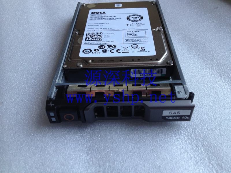上海源深科技 DELL R710 R510 Server Hard disk 10K.3 SAS 6Gbps 146G 2.5 X160K 高清图片