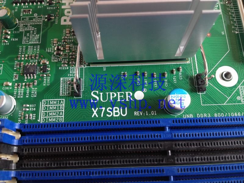 上海源深科技 Shanghai   Supermicro X7SBU LGA775 Xeon/Intel X48/FSB 1600/DDR3/V&2GbE   Server mainboard  高清图片