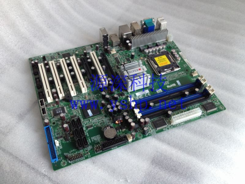 上海源深科技 Shanghai    SuperMicro  C2SBC-Q REV 1.01 775 Server Workstation  mainboard 高清图片