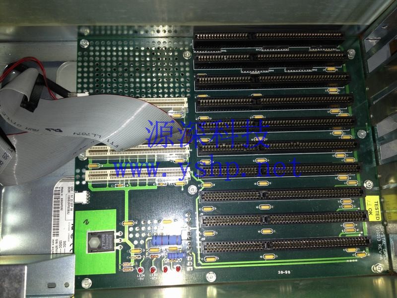 上海源深科技 Shanghai   Industrial computer backplane  CRYSTAL GROUP V10013 REV-A 10*ISA插槽 高清图片