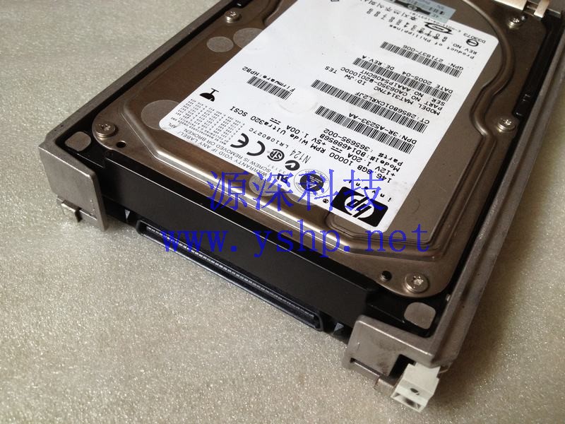 上海源深科技 Shanghai   HP Server146G SCSI Hard disk   289044-001 365695-002 271837-006 高清图片