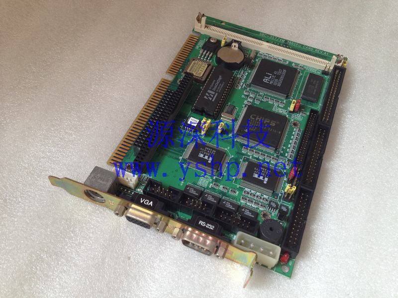 上海源深科技 Shanghai   Industrial  computer mainboard      SBC-357/4M 386CPU CARD REV.A1 高清图片