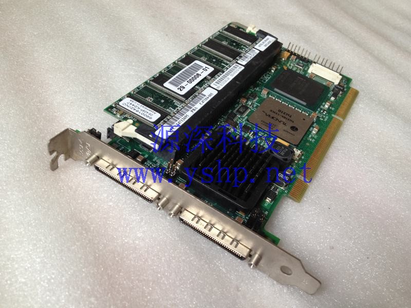 上海源深科技 Shanghai   Intel SCSI Raid card 128M缓存 SRCU42X 29-00006-01 SCSI320-2X STCX54712695 高清图片