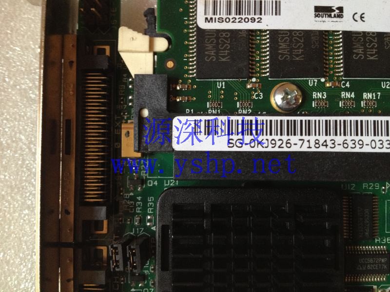 上海源深科技 Shanghai   DELL Server PERC 4DC SCSI Raid card KJ926 高清图片