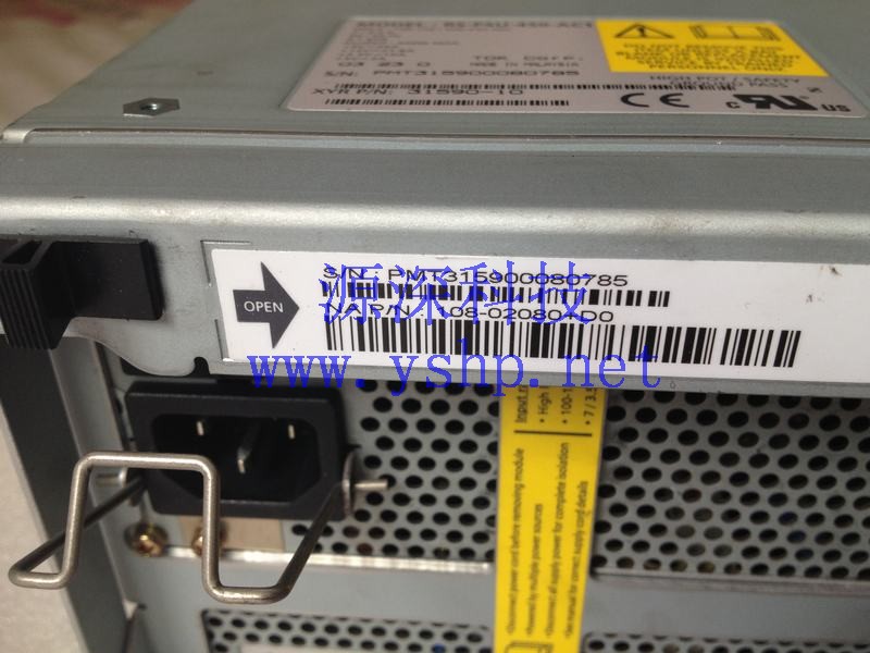 上海源深科技 Shanghai   NETAPP DS14 Power Supply   108-02080+D0 RS-PSU-450-AC1 31590-10 高清图片
