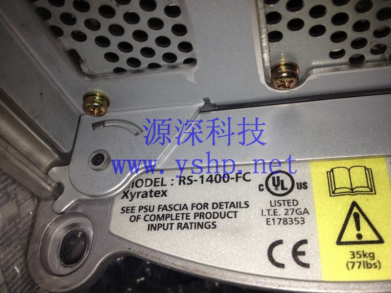 上海源深科技 Shanghai   Netapp DS14 Disk Array Xyratex RS-1400-FC PBCI 504GB 高清图片
