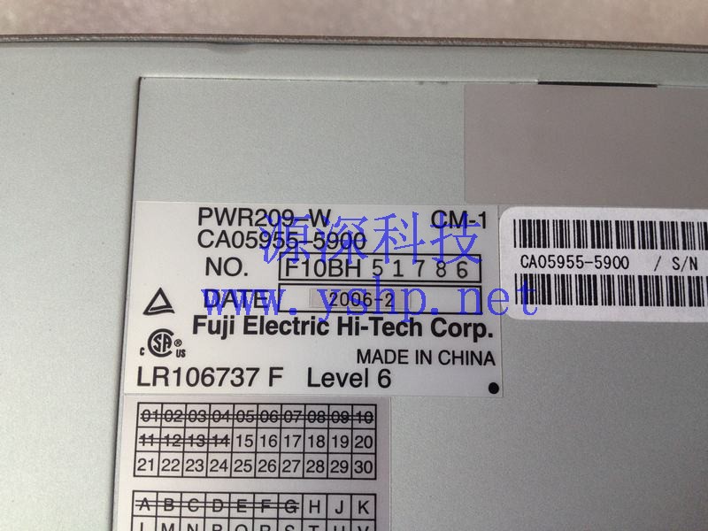 上海源深科技 Shanghai   Fujitsu ETERNUS E3000 E3K Power Supply   PWR209-W CM-1 CA05955-5900 高清图片