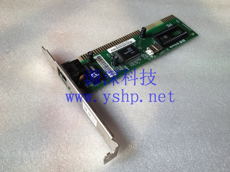 上海源深科技 Shanghai    Lenovo  D-LINK DE-220PT REV-E1 ISA RJ45 10M network card  高清图片