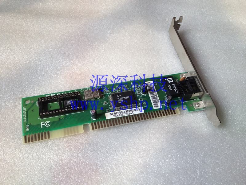 上海源深科技 Shanghai    Lenovo  D-LINK DE-220PT REV-E1 ISA RJ45 10M network card  高清图片