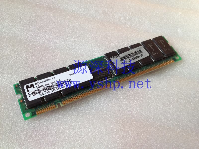 上海源深科技 Shanghai   HP  Memory   128M EDO 60ns ECC 20-49596-D7 高清图片