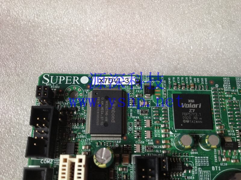 上海源深科技 Shanghai   Super  SuperMicro  Server Workstation  mainboard X7DVL-3 REV 1.1 高清图片