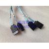 Shanghai   组装 Server 迷你SAS转SATA线 1口SAS分four portSATA Data  线