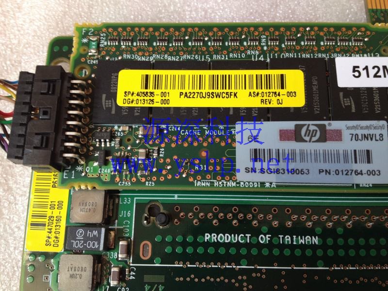 上海源深科技 Shanghai   HP Proliant DL385G5 ServerP400 Raid card with battery   447029-001 405835-001 012764-003 高清图片