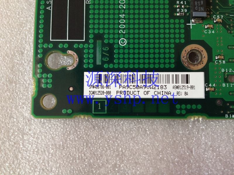 上海源深科技 Shanghai   HP Proliant DL385G5 Server 提升板 408786-001 012519-001 高清图片