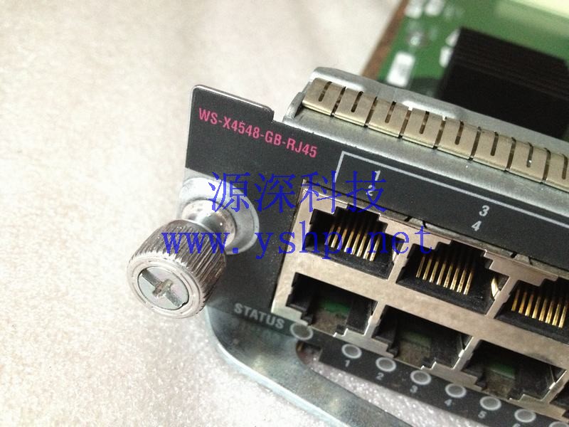 上海源深科技 Cisco 思科 C4006 48口 Gigabit  modules WS-X4548-GB-RJ45 73-8233-04 A0 高清图片