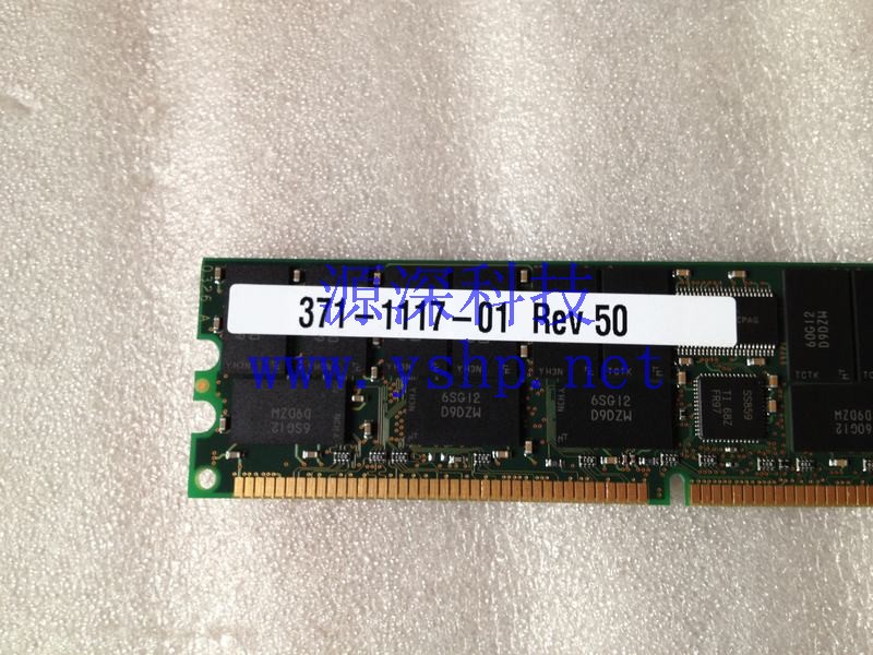 上海源深科技 SUN Server Memory V210 V240 single 1G PC2700R 371-1117-01 REV 50 高清图片