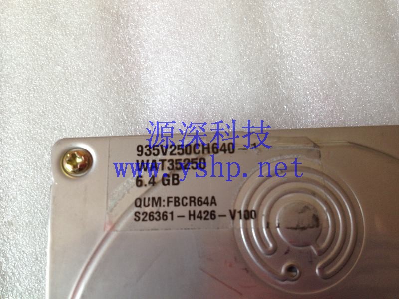 上海源深科技 Shanghai   QUANTUM 6.4G IDE Hard disk   S26361-H426-V100 高清图片