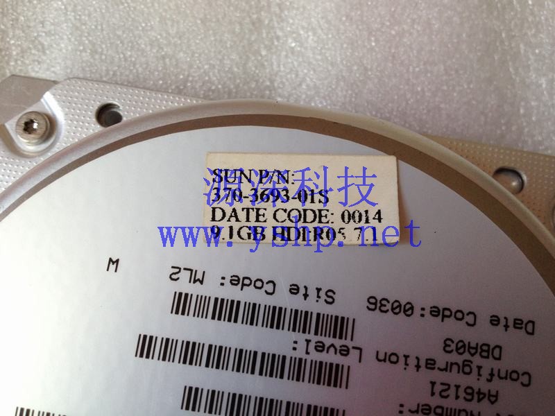 上海源深科技 Shanghai   SUN IDE Hard disk   9.1G ST39120A 370-3693-01S 高清图片