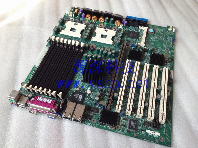上海源深科技 Shanghai    SuperMicro mainboard  SUPER X5DPE-G2 dual XEON 604 socket 高清图片