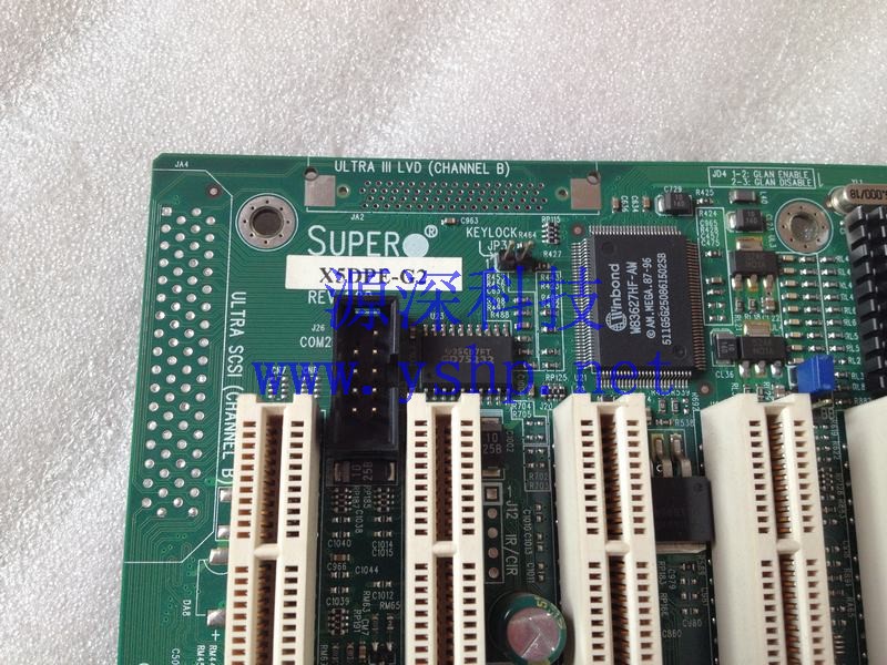 上海源深科技 Shanghai    SuperMicro mainboard  SUPER X5DPE-G2 dual XEON 604 socket 高清图片