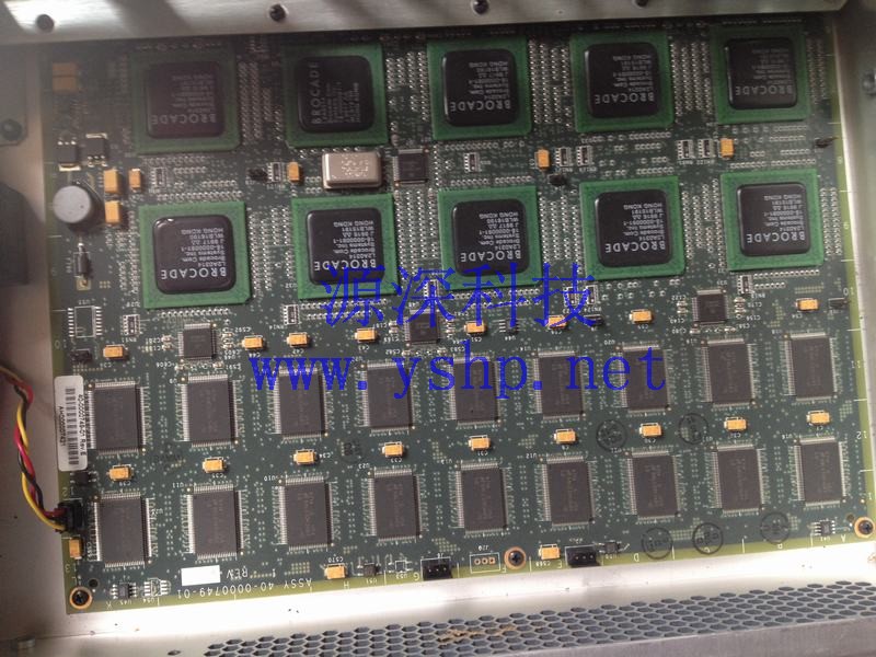 上海源深科技 Shanghai   COMPAQ BROCADE SWITCH MOTHERBOARD 40-0000749-01 REV.E 高清图片