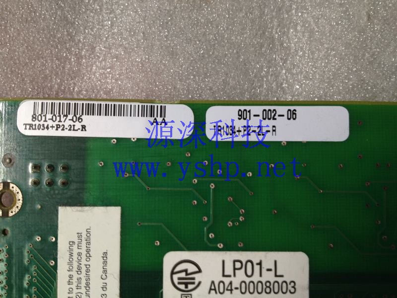 上海源深科技 Shanghai   Brooktrout 传真卡 801-017-06 TR1034+P2-2L-R 901-002-06 高清图片