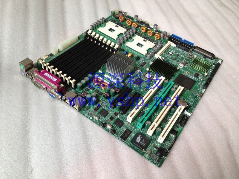 上海源深科技 Shanghai    SuperMicro  Workstation  mainboard SUPERmicro X6DH8-G REV 1.21 双路XEON 604 高清图片