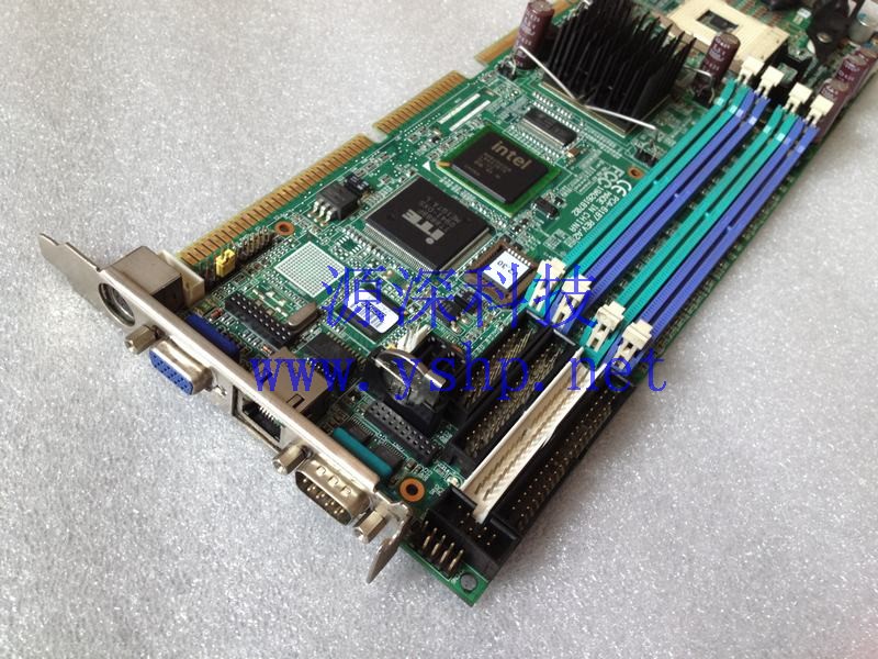 上海源深科技 Shanghai    Advantech Industrial   computer mainboard   PCA-6187VE REV.A2  Full size  CPU card  高清图片