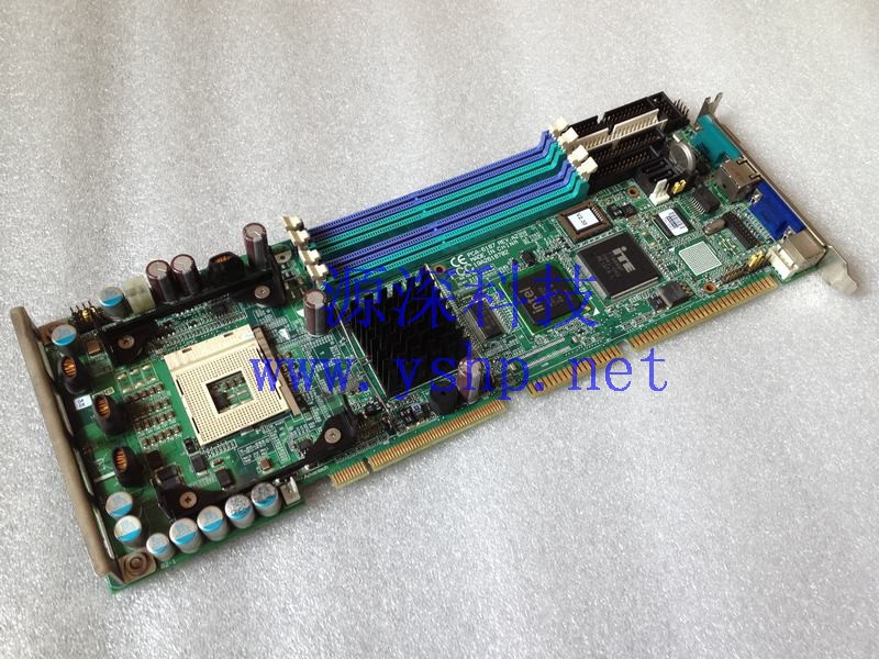 上海源深科技 Shanghai    Advantech Industrial   computer mainboard   PCA-6187VE REV.A2  Full size  CPU card  高清图片