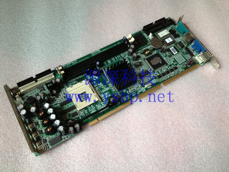 上海源深科技 Shanghai    Advantech Industrial   computer mainboard   PCA-6186 REV.B1  Full size  CPU card  高清图片