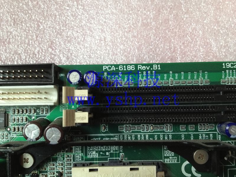 上海源深科技 Shanghai    Advantech Industrial   computer mainboard   PCA-6186 REV.B1  Full size  CPU card  高清图片