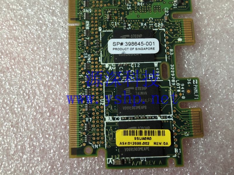 上海源深科技 Shanghai   HP SMART ARRAY P800  Raid card缓存 512M 398645-001 高清图片