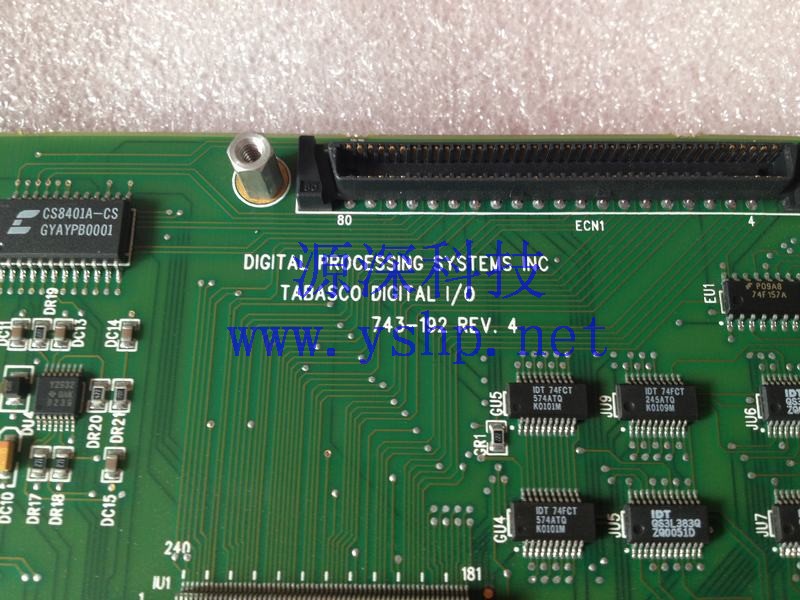 上海源深科技 Shanghai   Leitch DIGITAL PROCESSING TABASCO I/O 743-192 REV.4 高清图片