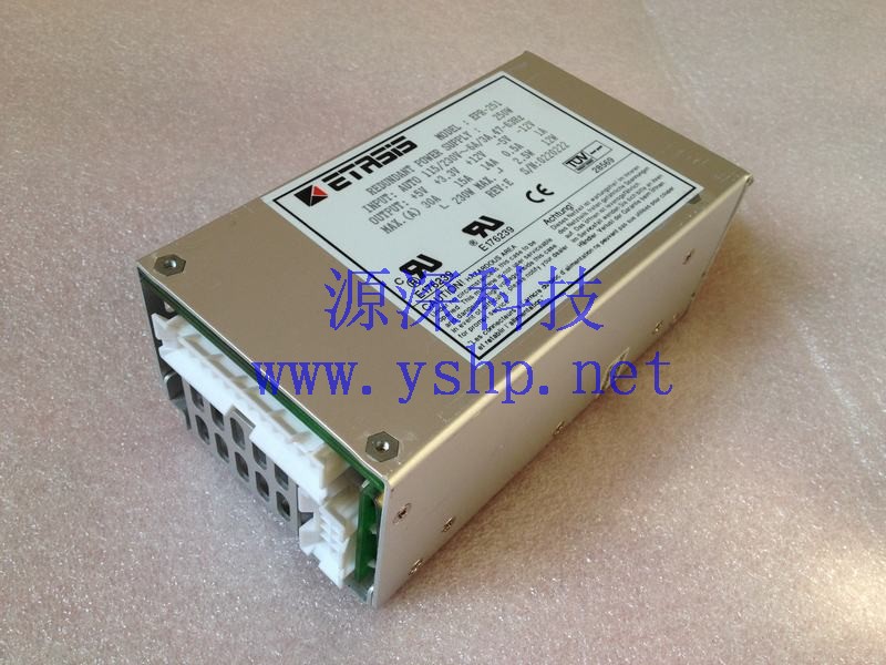 上海源深科技 Shanghai   亿泰兴 Power Supply   ETASIS EPR-251 250W 支持 Hot swappable  modules 高清图片