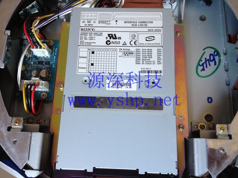 上海源深科技 Shanghai   SONY 带库驱动器 ATDNA2 SDX-500V L 高清图片