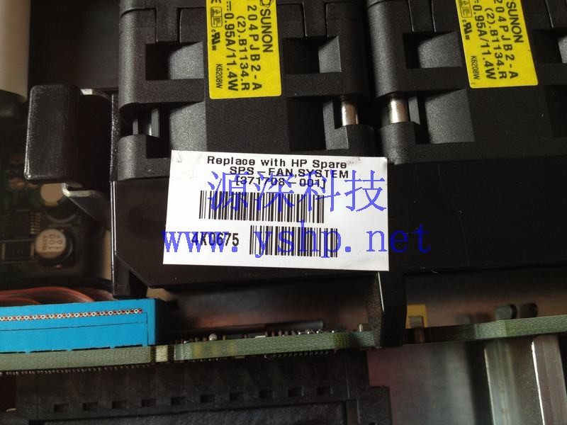 上海源深科技 Shanghai   HP BL20PG3 BL25PG3 刀片 Server Fan   modules 371708-001 高清图片