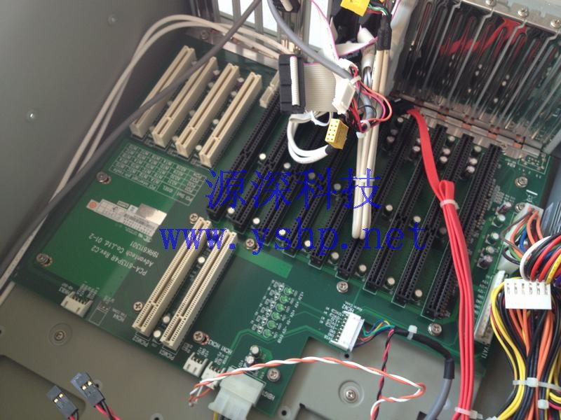 上海源深科技 Shanghai    Advantech  Industrial  computer backplane  PCA-6113P4R REV.C2 9*ISA 4*PCI 高清图片