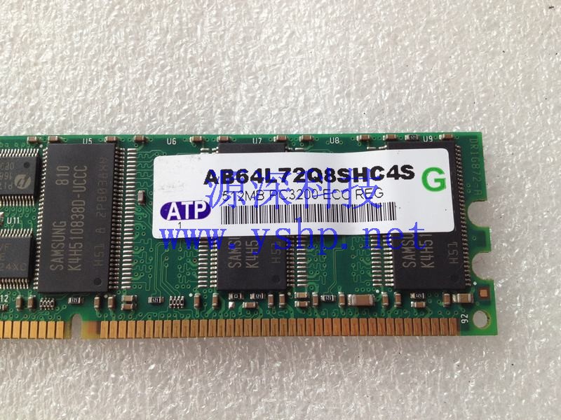 上海源深科技 Shanghai   ATP AB64L72Q8SHC4S DDR1 512MB Memory   PC3200 ECC REG 高清图片