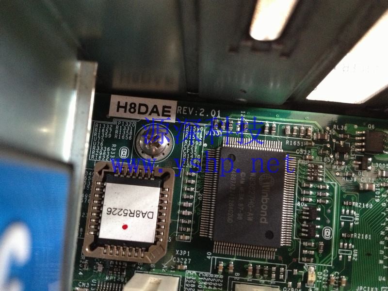 上海源深科技 Shanghai    SuperMicro    Server mainboard  双路 AMD Opteron H8DAE REV 2.01 高清图片