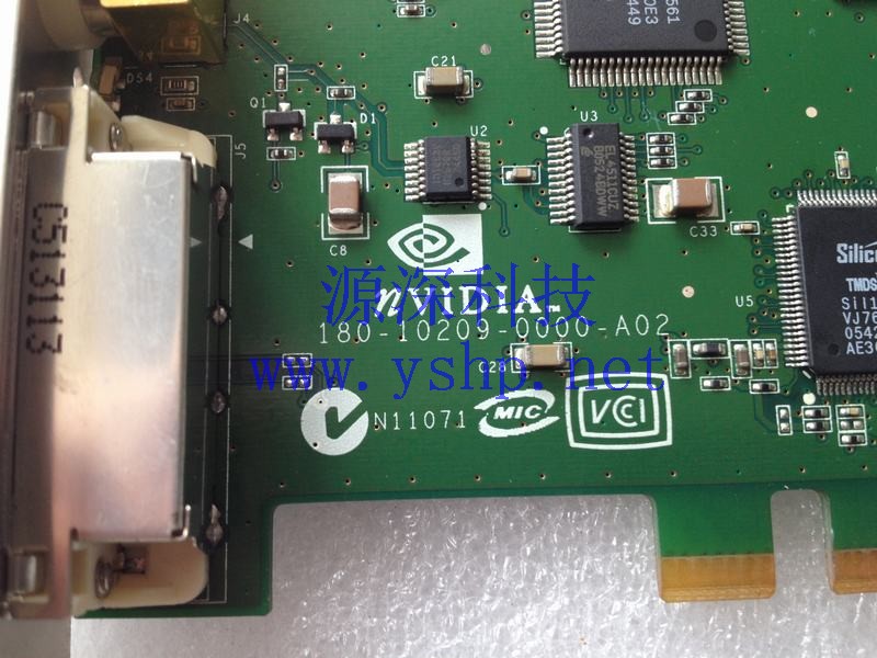 上海源深科技 Shanghai   nVIDIA SDI输出 180-10209-0000-A02 P209-A02-164 600-50209-0000-200B 高清图片