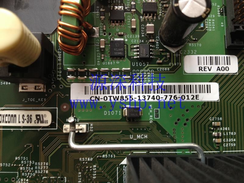 上海源深科技 Shanghai   DELL PowerEdge 1900  Server mainboard  TW855 高清图片