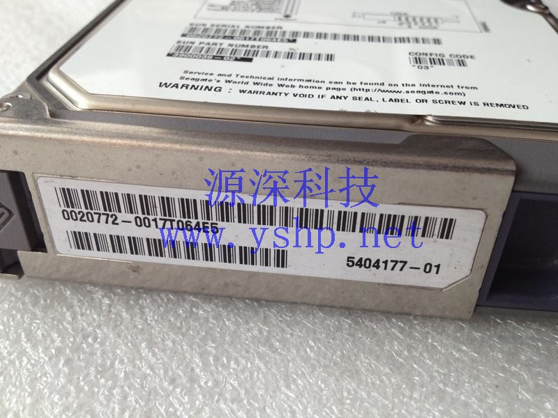 上海源深科技 Shanghai   SUN ServerSCSI Hard disk   18G ST318404LC 3900038-02 5404177-01 高清图片