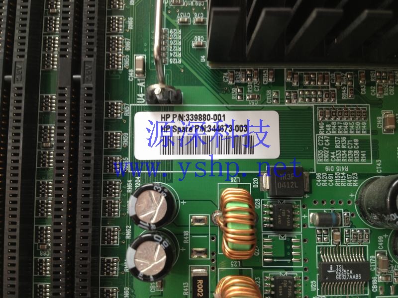 上海源深科技 Shanghai   HP ML150 G1   Server mainboard  339880-001 344673-003 高清图片