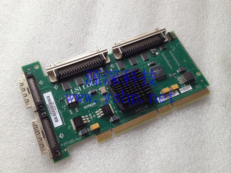 上海源深科技 Shanghai   LSI22320T  Dual Channel   ultra320M SCSI卡 PCI-X interface 高清图片