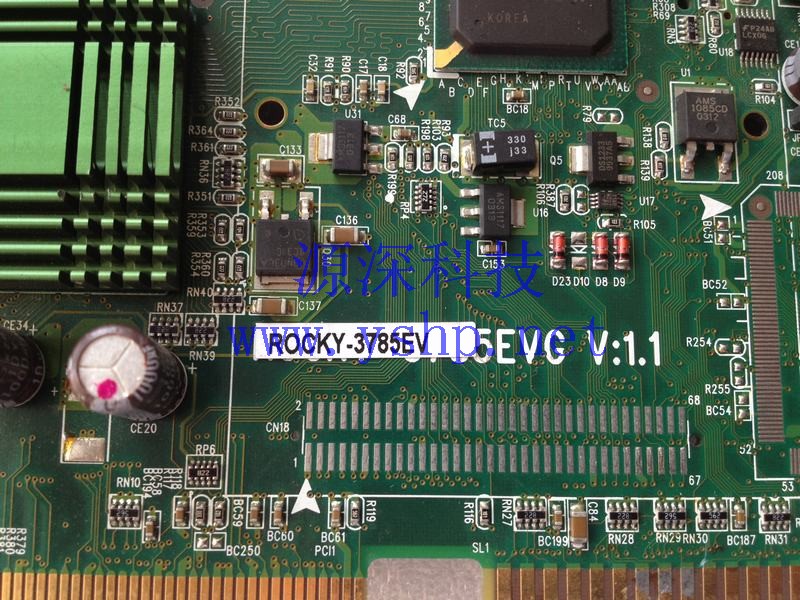 上海源深科技 Shanghai   IEI 威达Industrial  computer mainboard    Full size  CPU card  ROCKY-3785EV V1.1 高清图片