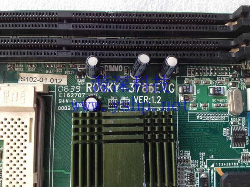 上海源深科技 Shanghai   IEI 威达Industrial  computer mainboard    Full size  CPU card  ROCKY-3786EVG VER 1.2 高清图片