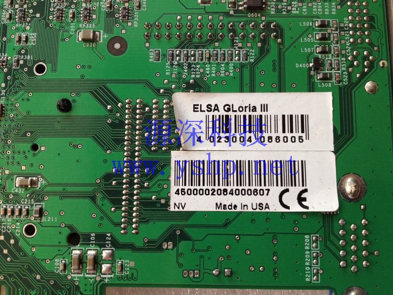 上海源深科技 ELSA Gloria III AGP interface 64M Graphics Card 180-P0032-0000-A 高清图片