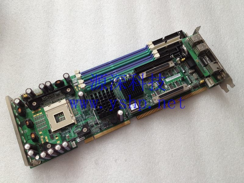 上海源深科技 Shanghai    Advantech Industrial   computer mainboard   PCA-6187F 4个USB 2个网口 2个SCSI interface 高清图片